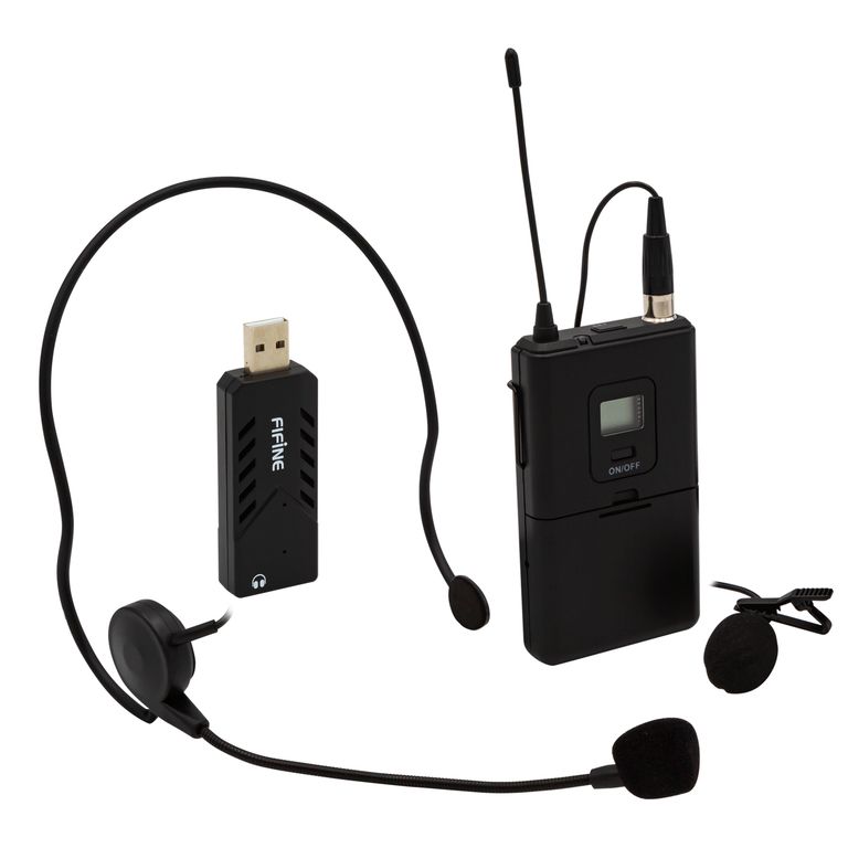 MICROFONO USB INALAMBRICO DE SOLAPA K031B