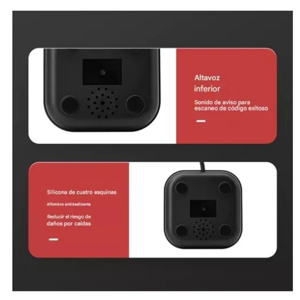 ESHOPANGIE - Lector Scanner De Códigos Qr  Barras 2d1d Escritorio Usb