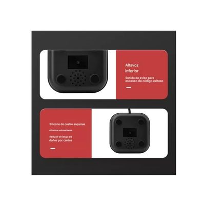 Imagen 2 del producto Lector Scanner De Códigos Qr Barras 2d1d Escritorio Usb