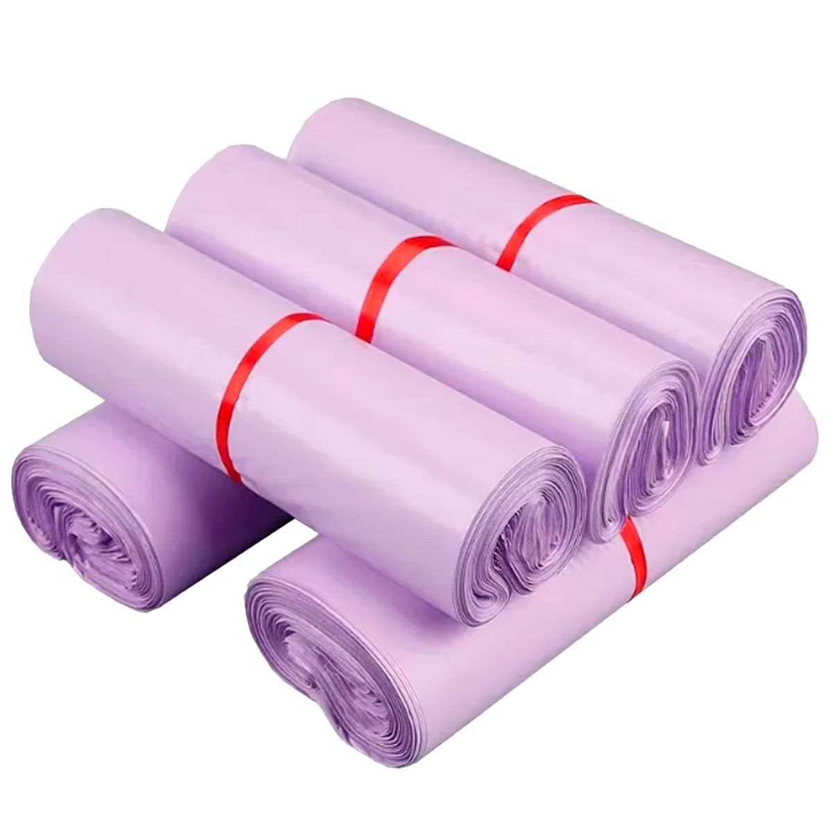GENERICO - Pack 100 Sobre Bolsa Courier 45x60cm Autoadhesivo Morado