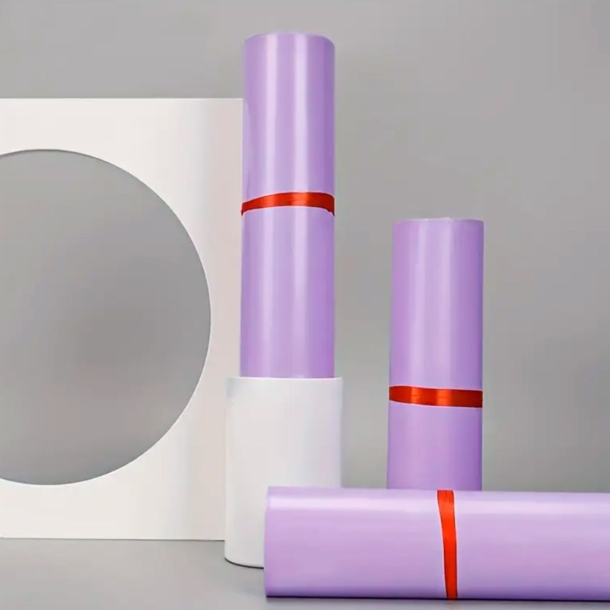 GENERICO - Pack 100 Sobre Bolsa Courier 45x60cm Autoadhesivo Morado