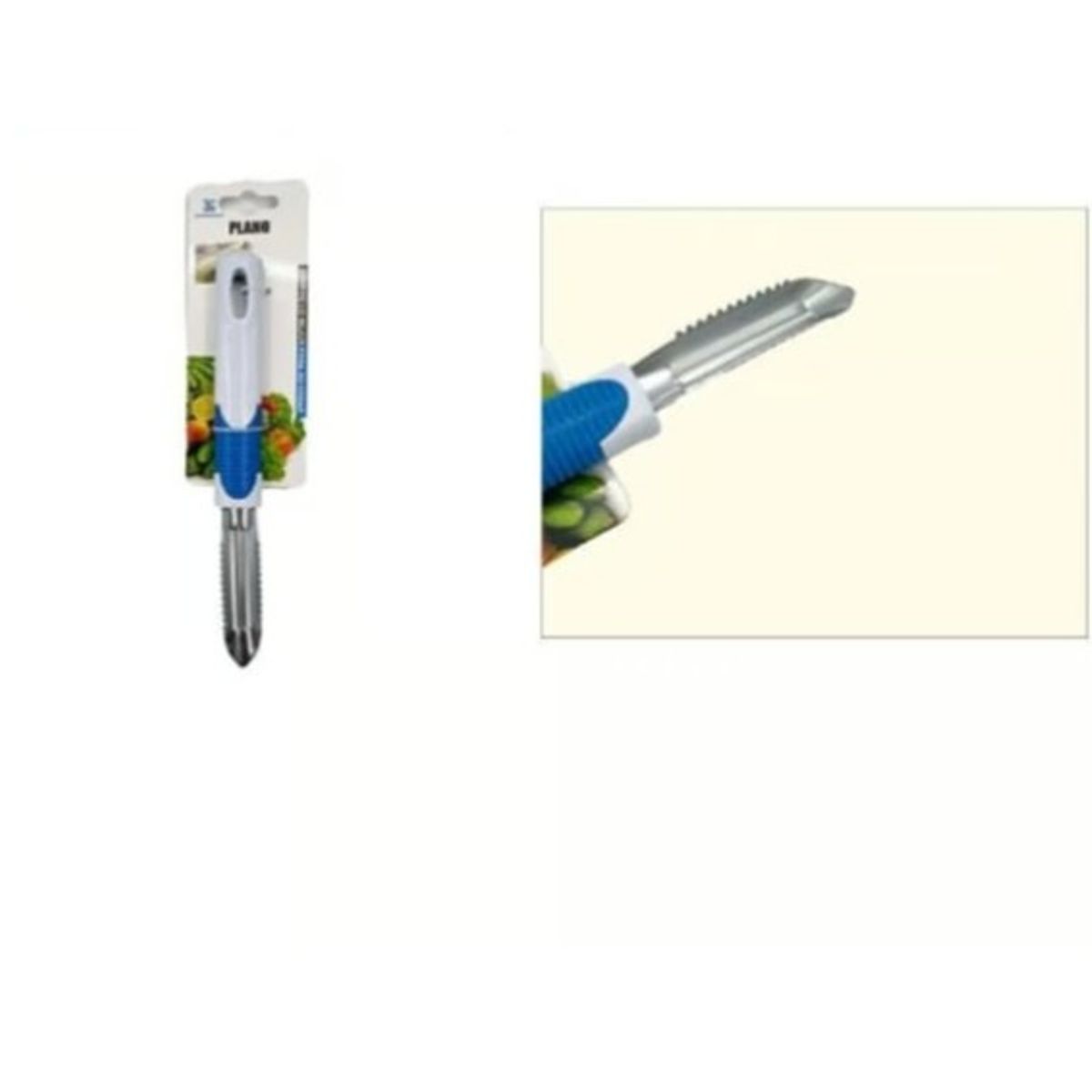 GENERICO - Rallador Cortador De Verduras Acero Cocina