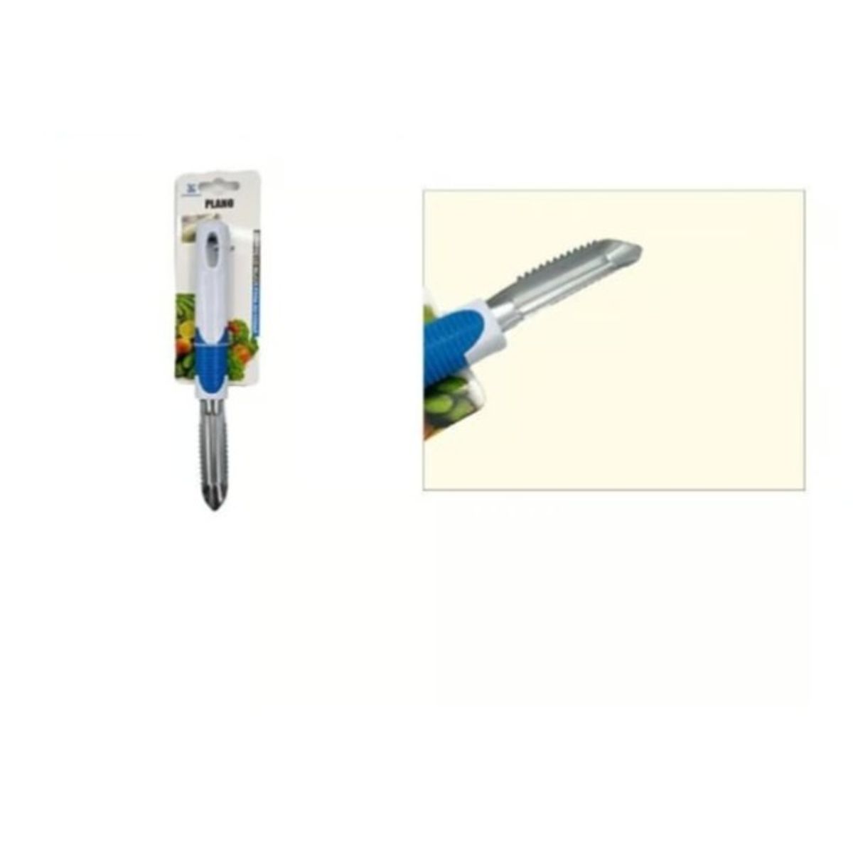 GENERICO - Rallador Cortador De Verduras Acero Cocina