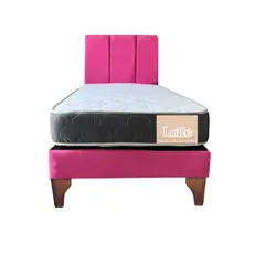 GENERICO - CAMA TUBULAR FUCSIA EN FELPA 15P