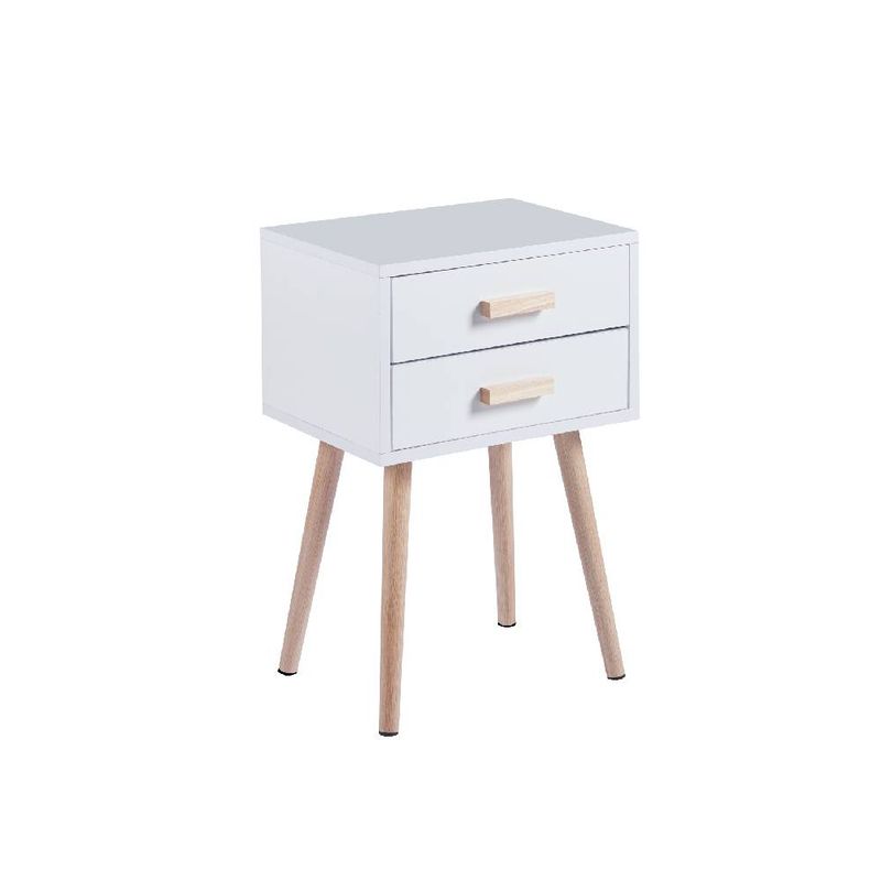 GENERICO - Velador Eames doble blanco
