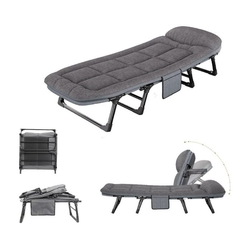 CRUSEC - Cama Silla Reposera Acolchada Reclinable 190x66x30