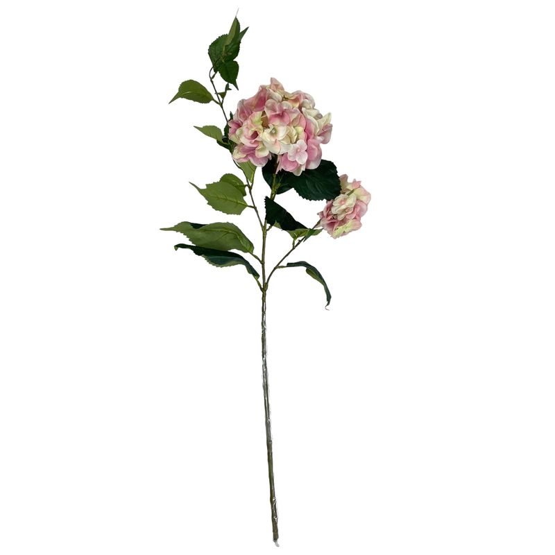 COREL - Hortensia Rosa 85 cm Con Textura Realista