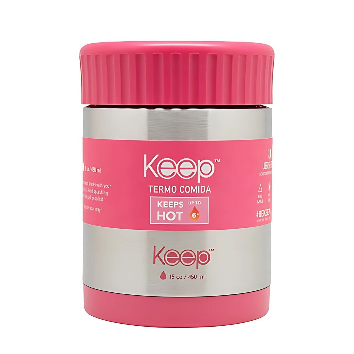 KEEP - Termo Comida Keep 450 ml Color Fucsia - SC