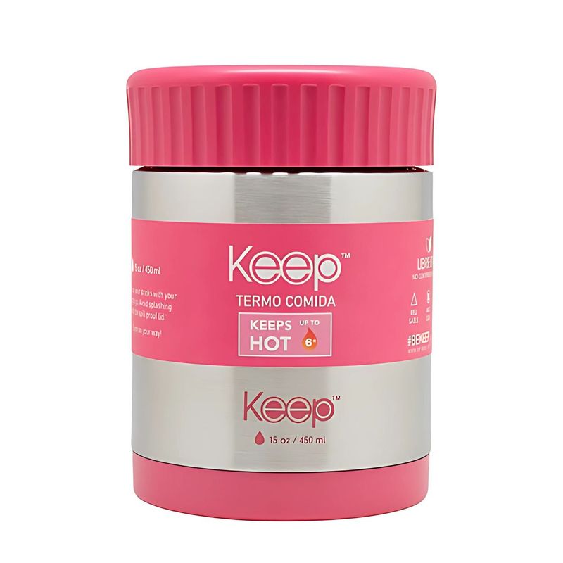 KEEP - Termo Comida Keep 450 ml Color Fucsia - SC