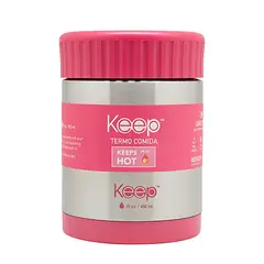 KEEP - Termo Comida 450 ml Color Fucsia - SC