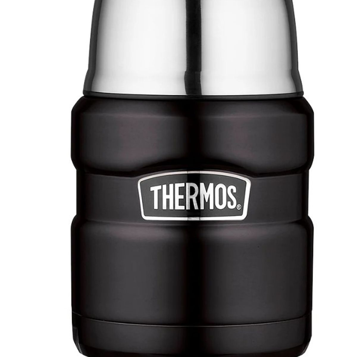 THERMOS - TERMO COMIDA AC INOX 470 ML KING THERMOS- negro