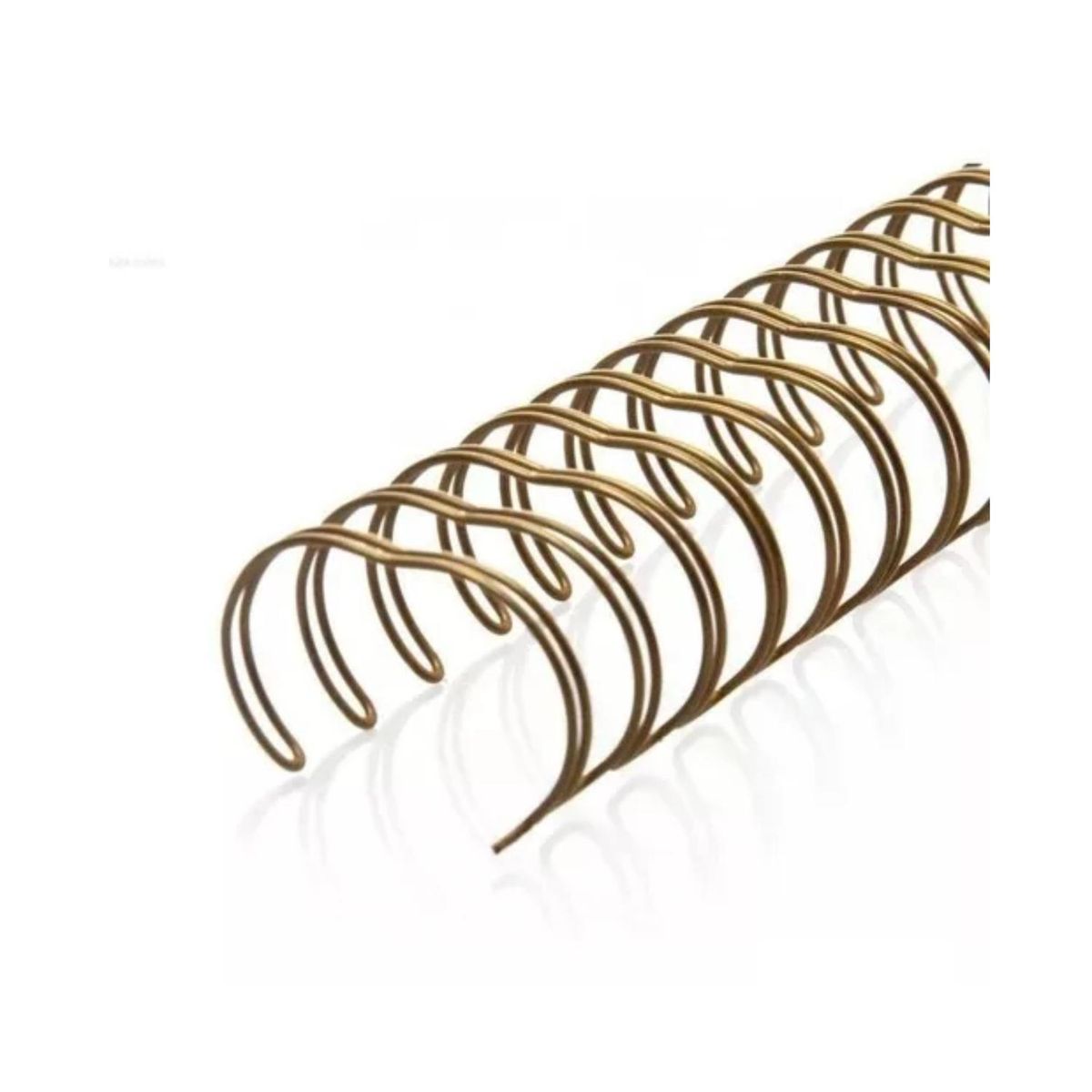 GENERICO - Anillo Metalicos Doble Cero 2:1 22mm (7/8 ) 10 Unid. Bronce