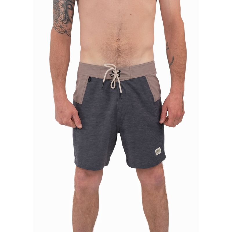 KAYA UNITE - Traje de Baño Boardshort Olive Negro