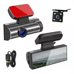 MUNDO MAGIA - Camara Seguridad Auto 1080p Hd Vision Nocturna, 3.16 Inch