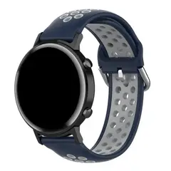 GENERICO - Correa Silicona Bicolor Sport Para Huawei Samsung 22MM