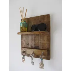 GENERICO - Soporte Para Llave De Madera Rustico