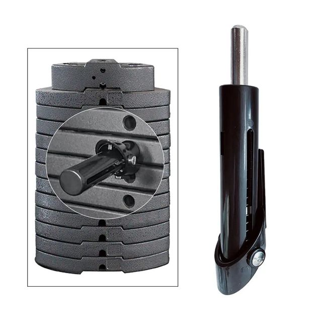 BASKO FITNESS - Pasador automatico para serie descendente Unidad