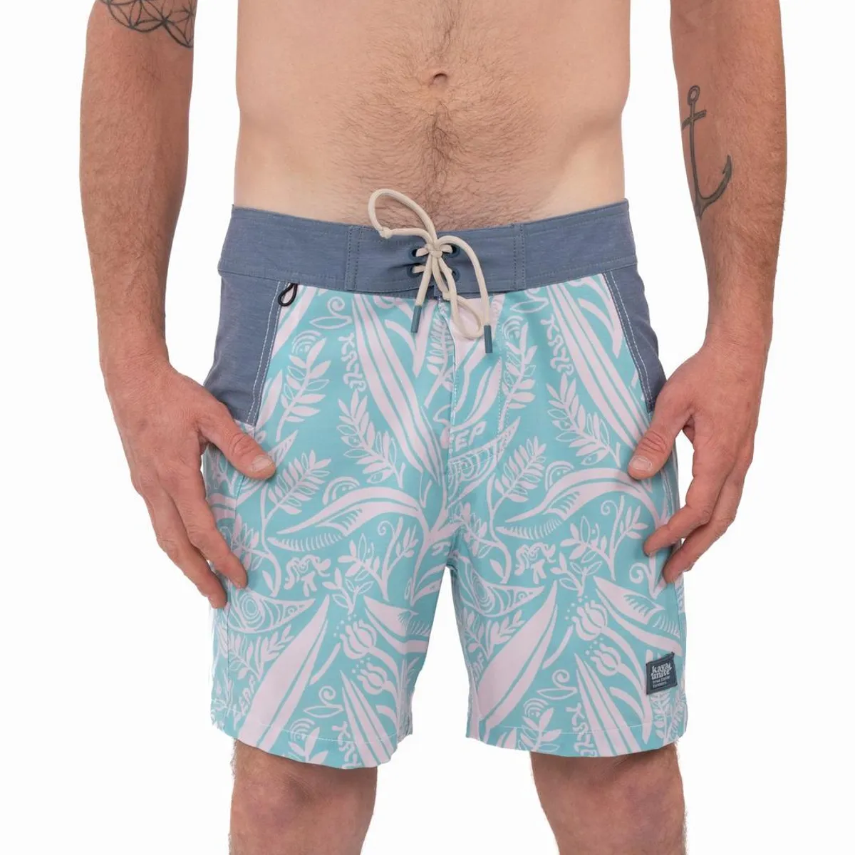 KAYA UNITE - Traje de Baño Boardshort Leaf Calipso