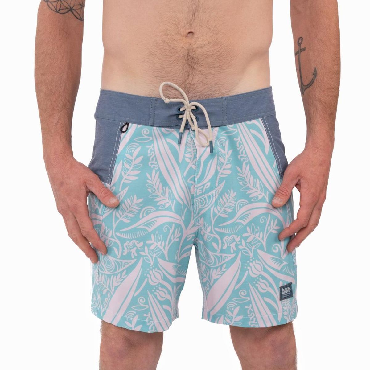 KAYA UNITE - Traje de Baño Boardshort Leaf Calipso