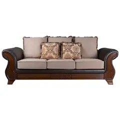 DECOMUEBLES - Sofa 3C wagner choco