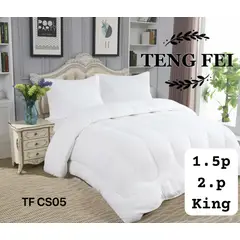 ANGELES DEL HOGAR - Cobertor Plush Con Chiporro Ten Fei 2 Plazas Blanco