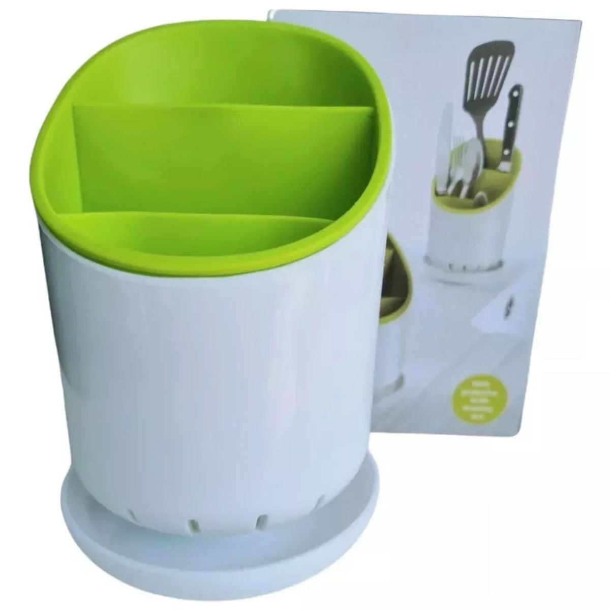 GENERICO - Secador Escurridor De Cubiertos Organizador cuchillos