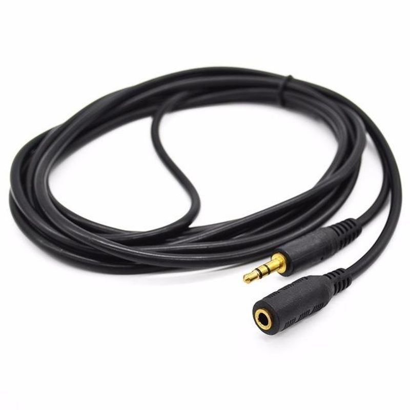 GENERICO - Cable Alargador de Audífonos de 20 Metros 3.5mm H/M