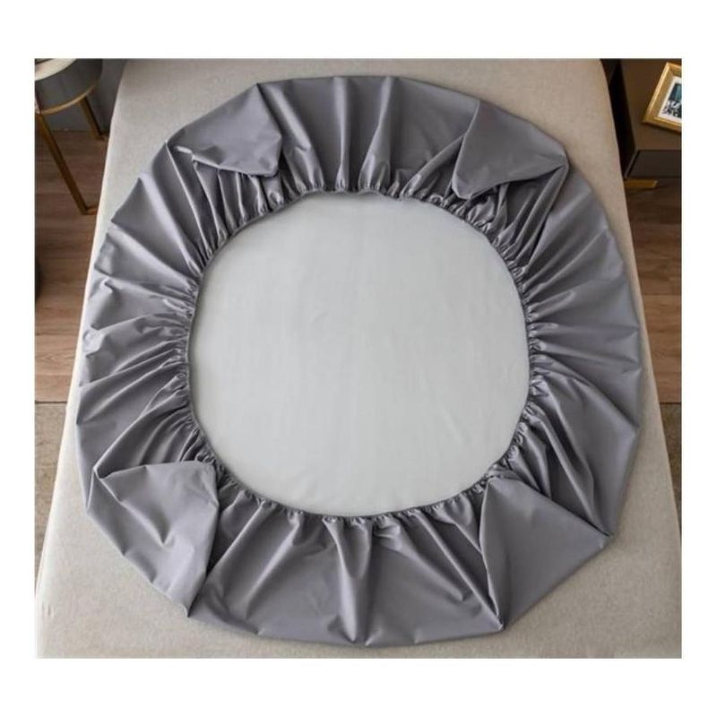 GENERICO - Cubrecolchón Impermeable y Funda para Almohada 1.5p Gris
