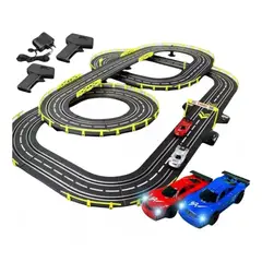 MUNDO MAGIA - Automóvil Eléctrico De Pista Carreras Vehículo 72mt