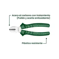 JADEVER - Alicate Corte Diagonal 7 Pulgadas 180mm
