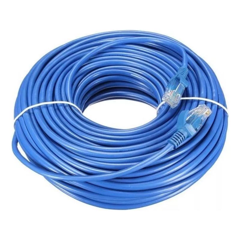 IMPORTCLICK - Cable Red Internet 5e 20 MTS Azul - Azul