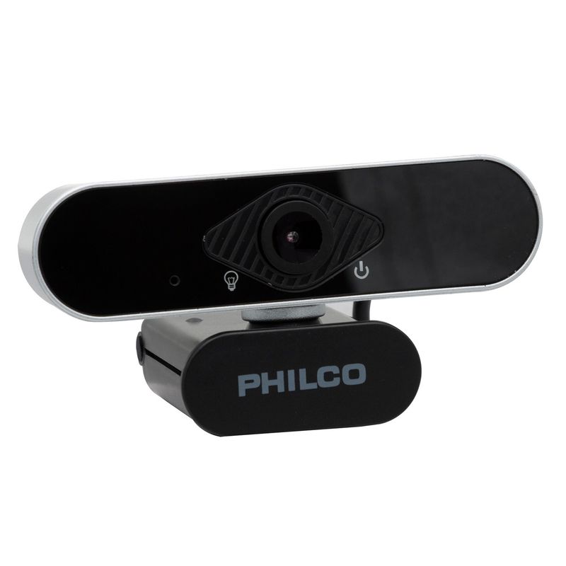 PHILCO - WEBCAM USB PHILCO 1080P Negro  Plateado Open Box