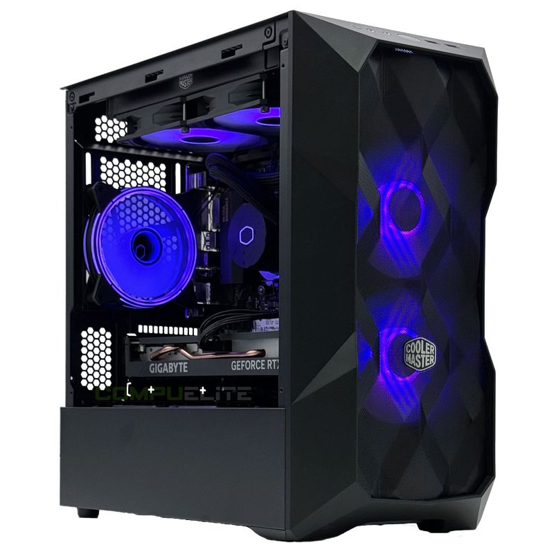COMPU ELITE - PC Gamer Amd Ryzen 5 9600X 6-Core + B650 WIFI+BT + 32GB DDR5 + RTX 3060 12GB