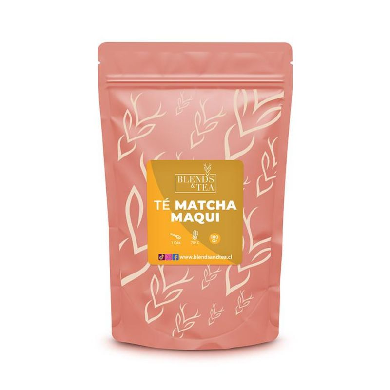 GENERICO - Matcha Maqui 100 gr Blends & Tea - Rosa