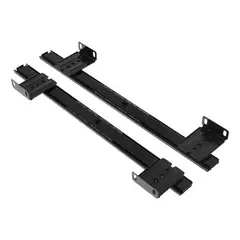 GENERICO - Soporte Deslizante para Bandejas de Teclado Negro
