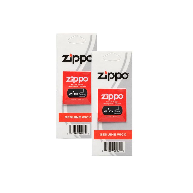 ZIPPO - Pack Dos Mechas Para Encendedor Zippo Wick Original