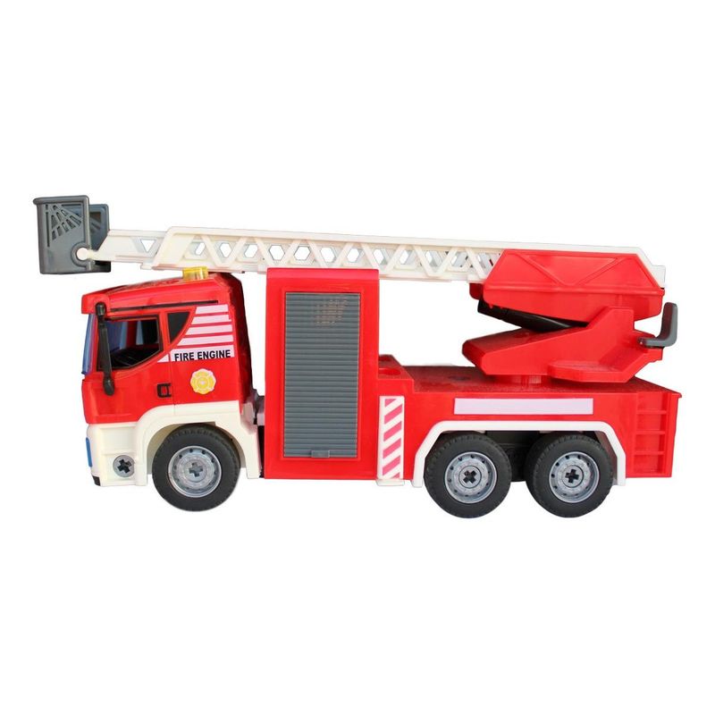 GENERICO - Camión de Bomberos Creativo con Accesorios y Luces 