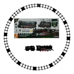 GENERICO - Tren de Juguete Interactivo con Rieles y Sonido Divertido