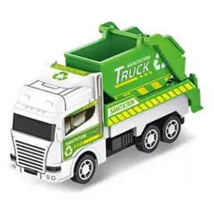 GENERICO - Camión Juguete de Reciclaje con Luz y Sonido para Niños