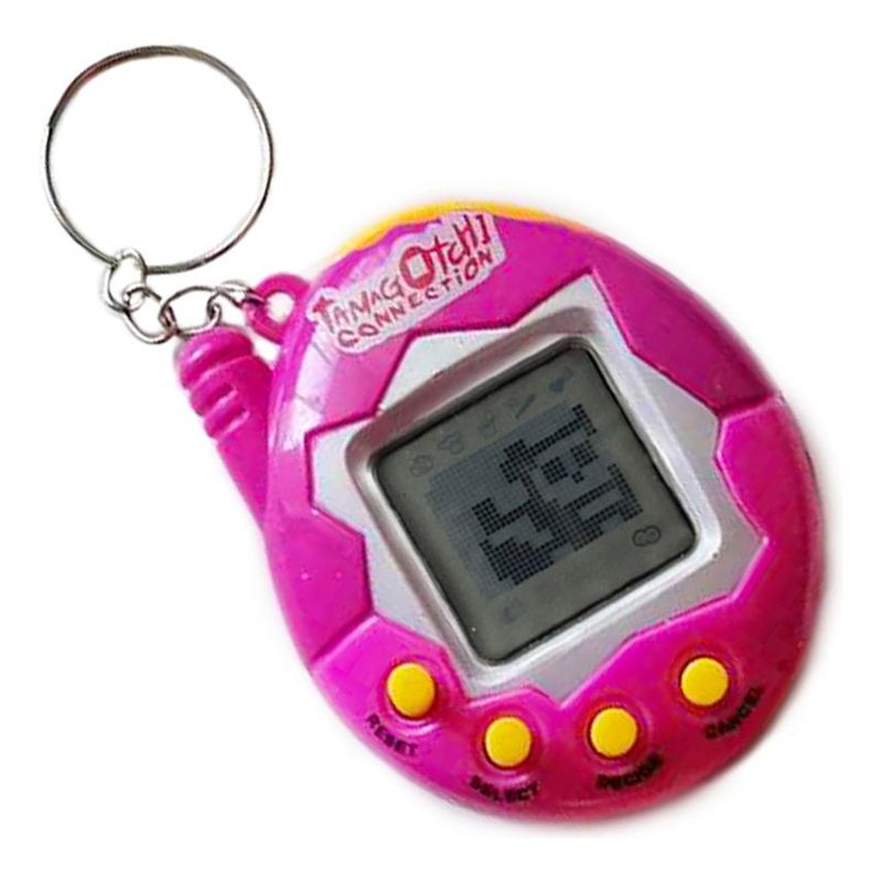 GENERICO - Tamagotchi Retro Fucsia: Tu mascota virtual pixelada