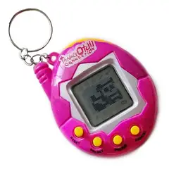 GENERICO - Tamagotchi Retro Fucsia: Tu mascota virtual pixelada