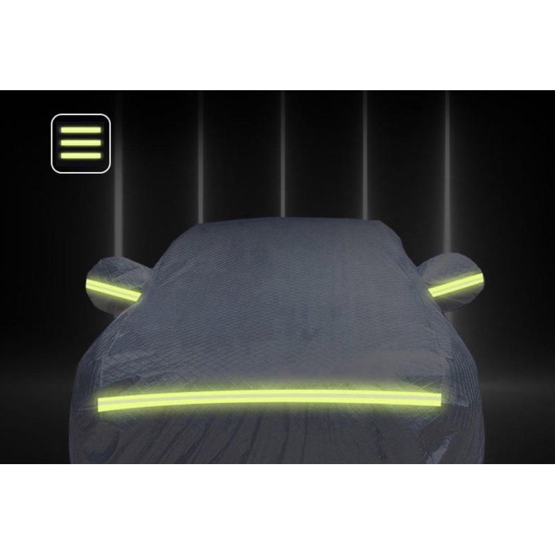 GENERICO - Cobertor Impermeable con Felpa para Protección de Autos