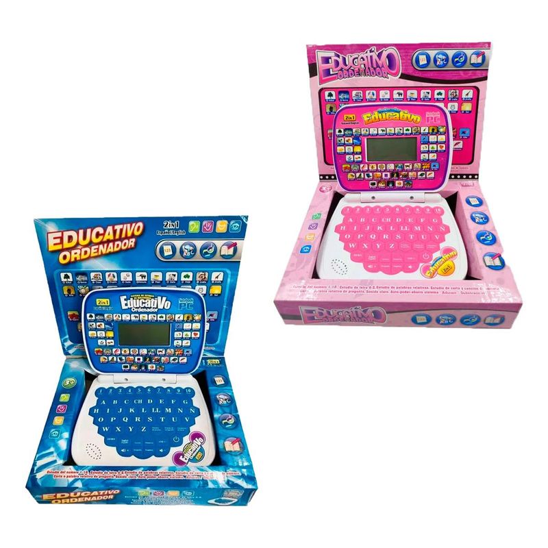 GENERICO - Computador Interactivo Didáctico para Niños en Español e Inglés