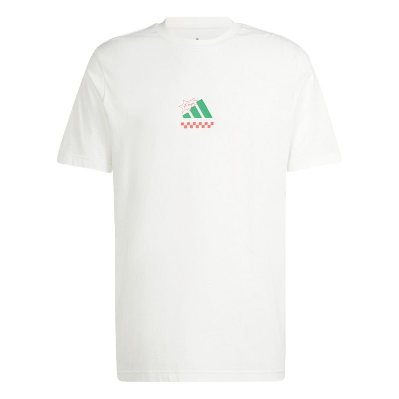 ADIDAS - Polera Lounge Pizza Estampada