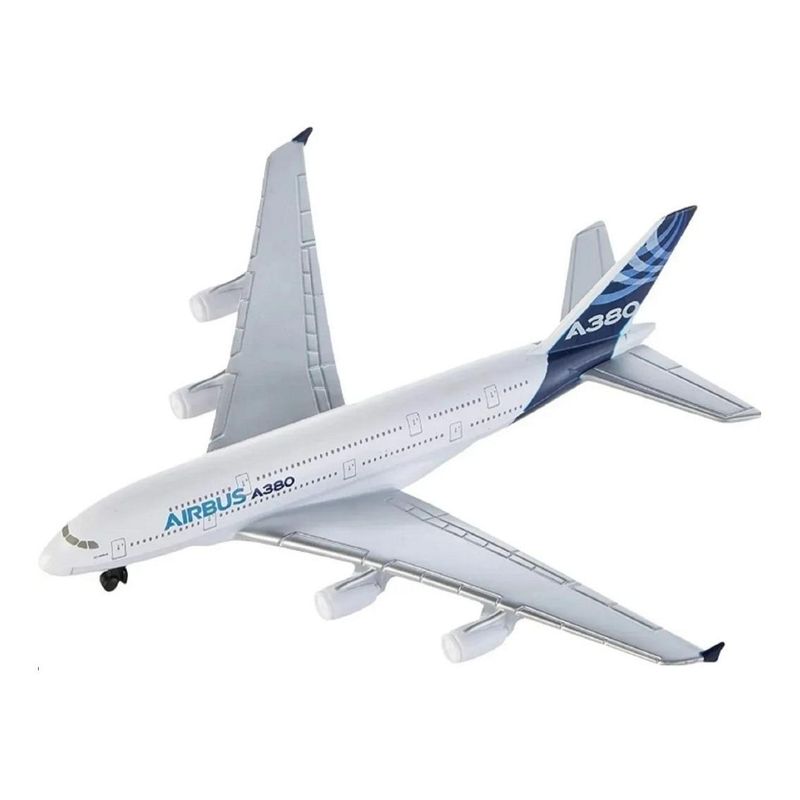 GENERICO - Aviación Juguete A380 con Luz y Sonido para Pequeños Pilotos
