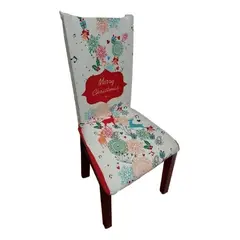 GENERICO - Fundas Navideñas para 6 Sillas de Comedor Decorativas