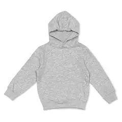 ANDESLAND OUTDOOR APPAREL - Polerón Canguro Vulpes Gris Jaspeado Niño