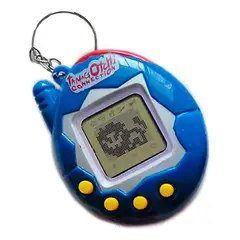 GENERICO - Mascota Virtual Retro Azul: 168 Amigos Pixelados