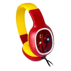 DISNEY - AUDÍFONO TEEN IRON MAN ALÁMBRICO