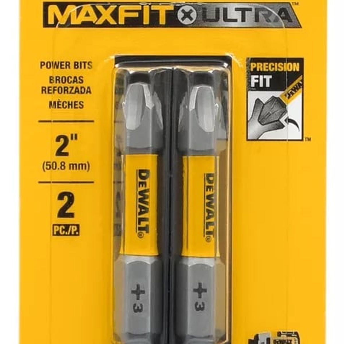 DEWALT - Puntas Maxfit-ultra Ph3-2'' (50.8mm) 2 Pzas - Dewalt